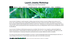 Desktop Screenshot of laurasjewelryworkshop.com